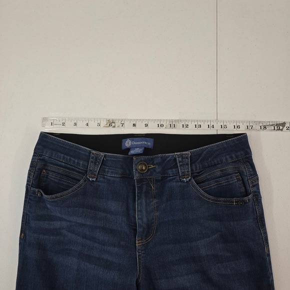 Democracy "Ab"solution Womens Size 12 Dark Wash Bootcut Jeans - Picture 3 of 8
